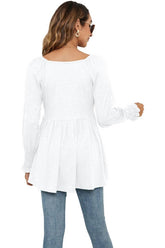 Women Solid Tunic Shirt_Cwtstl0794