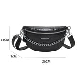 Women Leisure Sports Chest Bag Shoulder Bag_Cwab0996