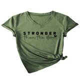 BASIC V NECK TEE FOR WOMEN SOFT AND STYLISH_CWTTS1470
