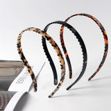 3MM ACETATE HAIR BAND WAVE THIN HEADBAND_CWAHA4353