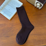 NEW COTTON VERTICAL STRIPED BONELESS PILE SOCKS_CWMS1393