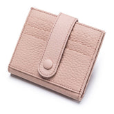 COWHIDE LEATHER SHORT ULTRA THIN SMALL WALLET_CWAB3817