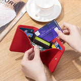 MINI LEATHER TRI FOLD PURSE LARGE CAPACITY_CUAB00379