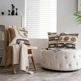 MULTI FLEECE PATTERNED COZY PILLOW COVER_CWMM0034