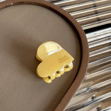 MINI HEART ACETATE HAIR CLAW FRENCH CHIC CLIP_CWAHA2637