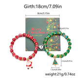 HANDMADE FLOWER BEADS MAGNETIC BEADED BRACELET_CWAJE2396