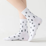 Women'S Fashion Heart Cotton Middle Socks_Cwms1416