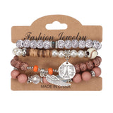 BOHEMIAN LAYERED ELASTIC BEADED BRACELET_CWAJE2228