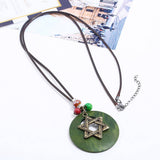 PERSONALIZED ALLOY FIVE POINTED STAR NECKLACE_CWMM4616