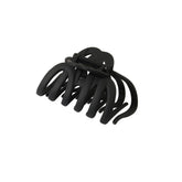 MATTE PUMPKIN HAIR CLAW LARGE RETRO PLASTIC CLIP_CWAHA0461
