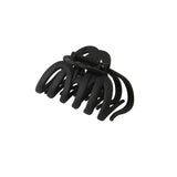 MATTE PUMPKIN HAIR CLAW LARGE RETRO PLASTIC CLIP_CWAHA0461