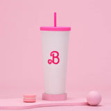 DOUBLE LAYER PORTABLE PLASTIC STRAW DIAMOND CUP_CWMM0978