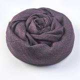 SOLID COTTON LINEN SCARF FOR WOMEN SUMMER SUN PROT_CWASC1451