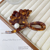 GINKGO LEAF PEARL HAIR CLAW ELEGANT FRENCH CLIP_CWAHA1347