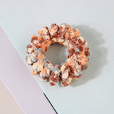 Cwaha07439_Fuzzy Telephone Cord Hair Tie For Women