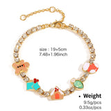 CHRISTMAS COLLECTION NECKLACE AND EARRING SET_CWAJE2836