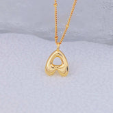 18K GOLD 26 LETTERS CUTE HIP HOP PENDANT NECKLACE_CWMM5871