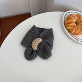 CUTE MUSHROOM KNIT SCARF WINTER WARMTH FOR KIDS_CWASC2085