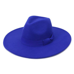 NEW AUTUMN AND WINTER BOW FASHION JAZZ HAT_CWAH1773