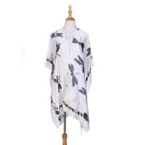 DRAGONFLY PRINTED KIMONOS SUMMER CARDIGAN_CWASC0782