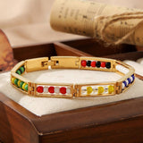 18K STAINLESS STEEL BEAD BRACELET_CWMM3736