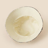 NEW PLAID DESIGN CANVAS SUN BUCKET HAT_CWAH1441