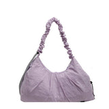 ARTISTIC SIMPLE PLEATED HANDBAG_CWAB3266