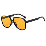 DOUBLE BRIDGE OVERSIZED PC SUNGLASSES UNISEX_CWASG1162