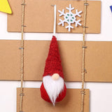 CHRISTMAS DECORATIONS FACELESS OLDMAN DOLL PENDANT_CWMM2759