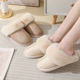 FLUFFY COZY WARM SOFT HOUSE SLIPPERS_CWSHS0253