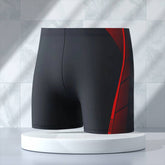 MENS HIGH WAIST QUICK DRY SWIM TRUNKS PLUS SIZE_CWMM6765