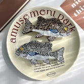 GROUPER FISH HAIR CLAW OCEAN STYLE ACETATE CLIP_CWAHA5789