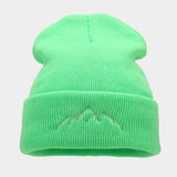 PATAGONIA PEAKS EMBROIDERED KNITTED HAT_CWAH2079