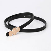 CLASSIC VINTAGE PORTRAIT BUCKLE THIN BELT_CWABE0403