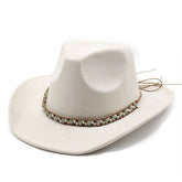 SUEDE WOOL HAT FOR MEN AND WOMEN COUPLE HAT_CWAH2503