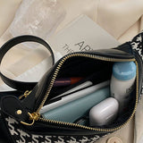 Houndstooth Fanny Belt Bag,Crossbody Bag_Cwab0915