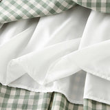 Vintage Plaid High-Waist A-Line Flared Skirt_Cwbms0349