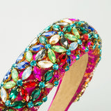 RETRO DIAMOND FULL SUPER SHINY NEW HEADBAND_CWAHA1786