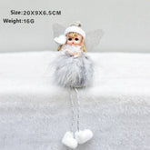 CUTE FEATHER ANGEL CHRISTMAS TREE ORNAMENT_CWAJE05398