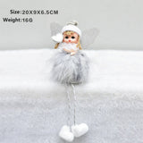 CUTE FEATHER ANGEL CHRISTMAS TREE ORNAMENT_CWAJE05398