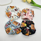 SATIN HEAVY EMBROIDERY HAIR ACCESSORY HEADPIECE_CWAHA3677