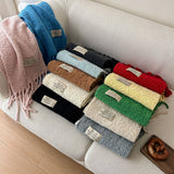 50 WOOL CIRCLE SCARF LONG WOVEN WINTER WRAP_CWASC2307