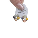 HIGH END CRYSTAL FLOWER STUD EARRINGS_CWAJE1331