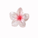 CANDY COLOR PLUMERIA HAIR CLAW SWEET FLORAL CLIP_CWMM4985