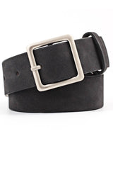 Basic Leatherette Trendy Square Buckle Belt_Cwabe006