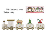 PAINTED WOODEN TRAIN CHRISTMAS TABLE DECOR_CWAJE05395