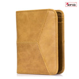Vintage Anti-Theft Multifunctional Leather Wallet_Cwab3821