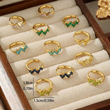 STAINLESS STEEL FLOWER EARRINGS WITH DIAMONDS_CWMM3598