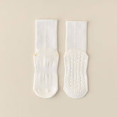 SPORTS NON SLIP COLOR MATCHING YOGA MID TUBE SOCKS_CWMS1359