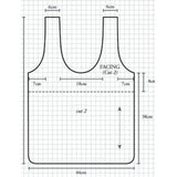 SPLICED WASHE LARGE CAPACITY DENIM BAG SHOPPING BAG_CWAB1934